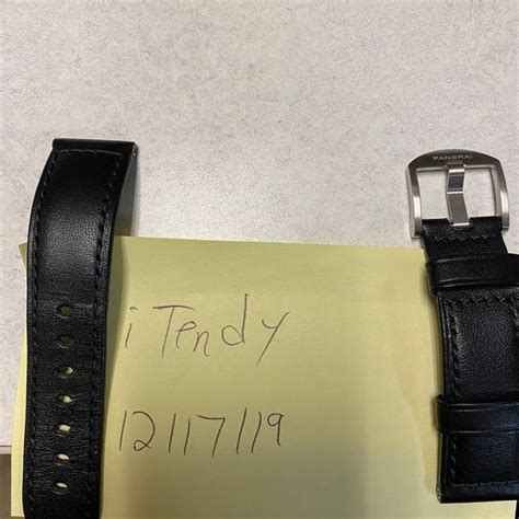 [WTS] Panerai OEM Calf Skin, black Leather Strap, 22mm. Plus, 